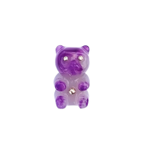 Load image into Gallery viewer, Purple Stone Gummy Bear
