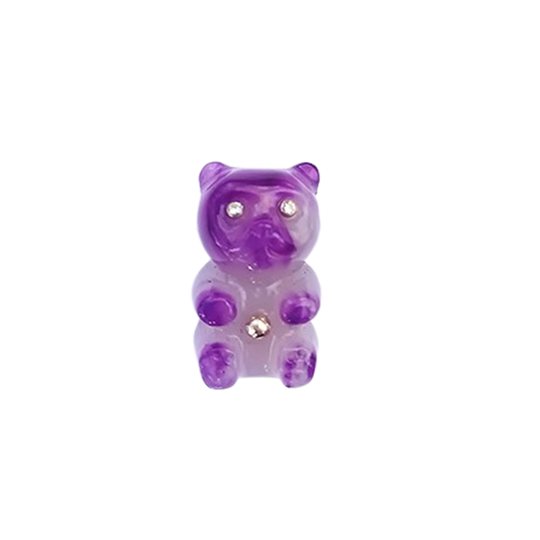 Purple Stone Gummy Bear