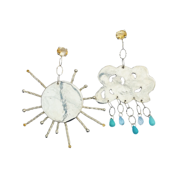 Cloud & Sun Earrings