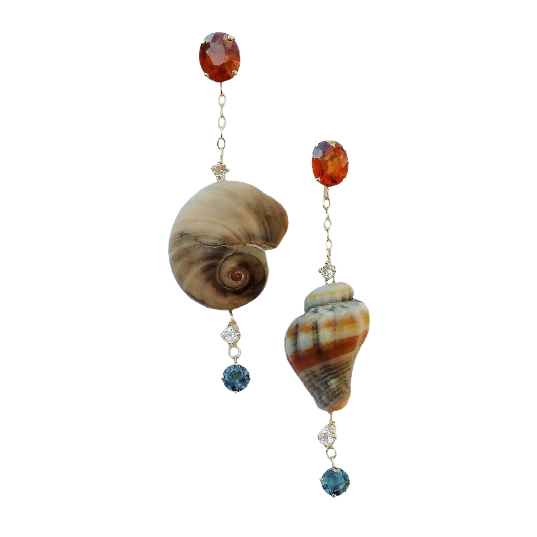 Shell Drop Earrings