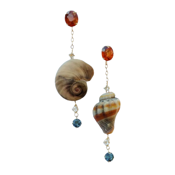 Shell Drop Earrings