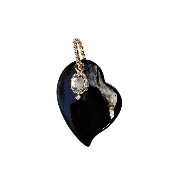 Black Onyx Heart