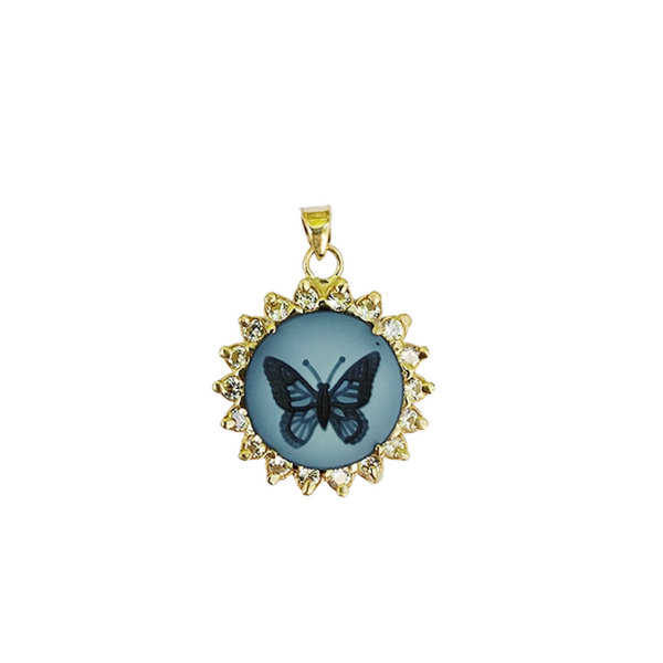 br216 - Butterfly Cameo