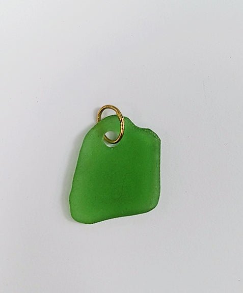 br297- Drilled Sea Glass