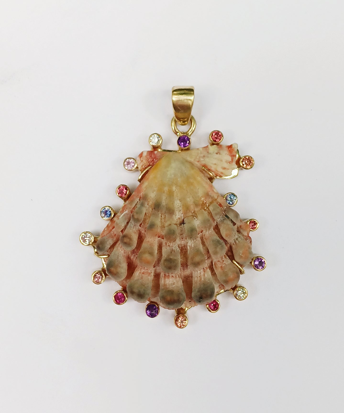 br289- Pink/Purple Halo Shell – CCWW Designs