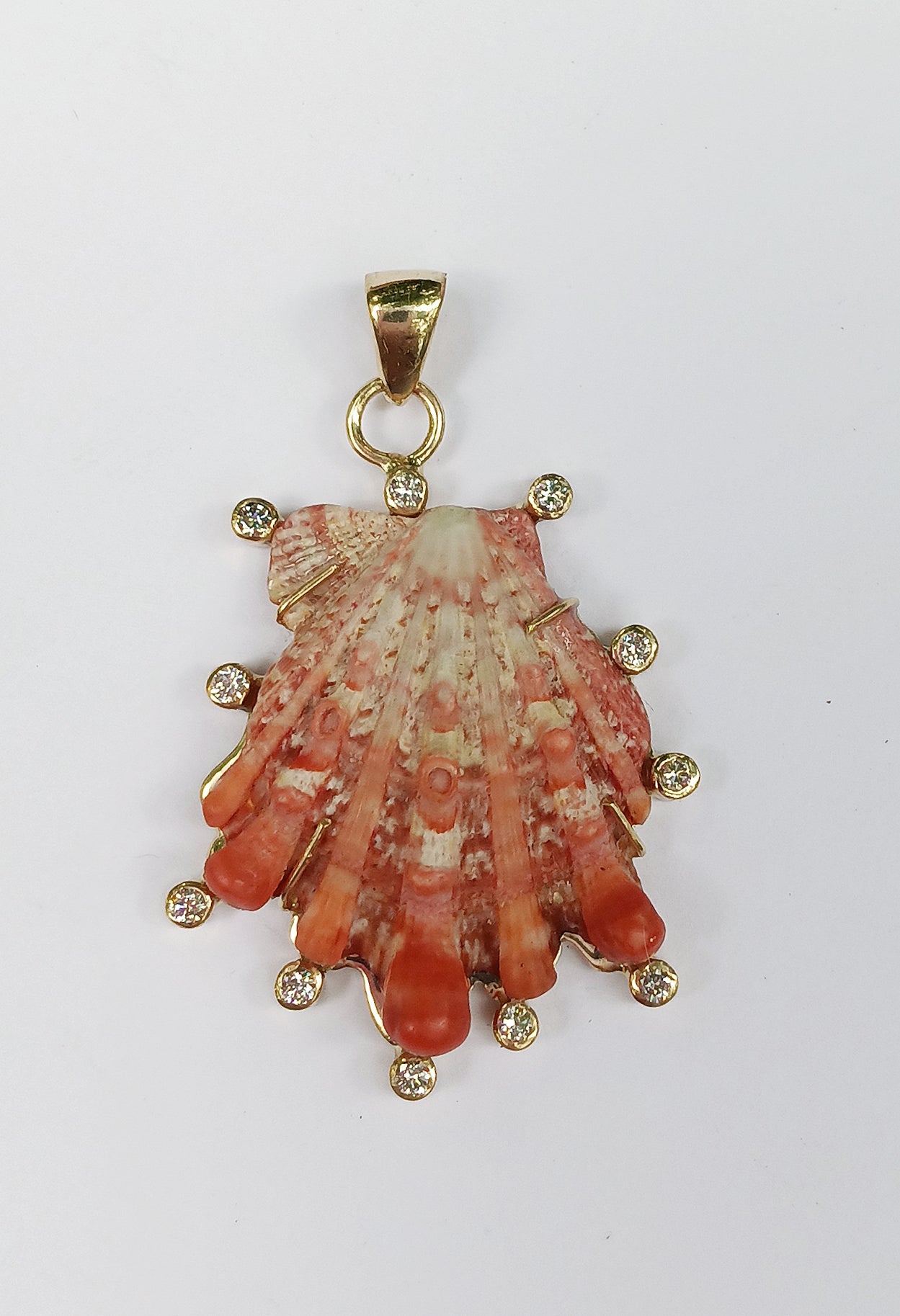 br290- Diamond Halo Shell – CCWW Designs