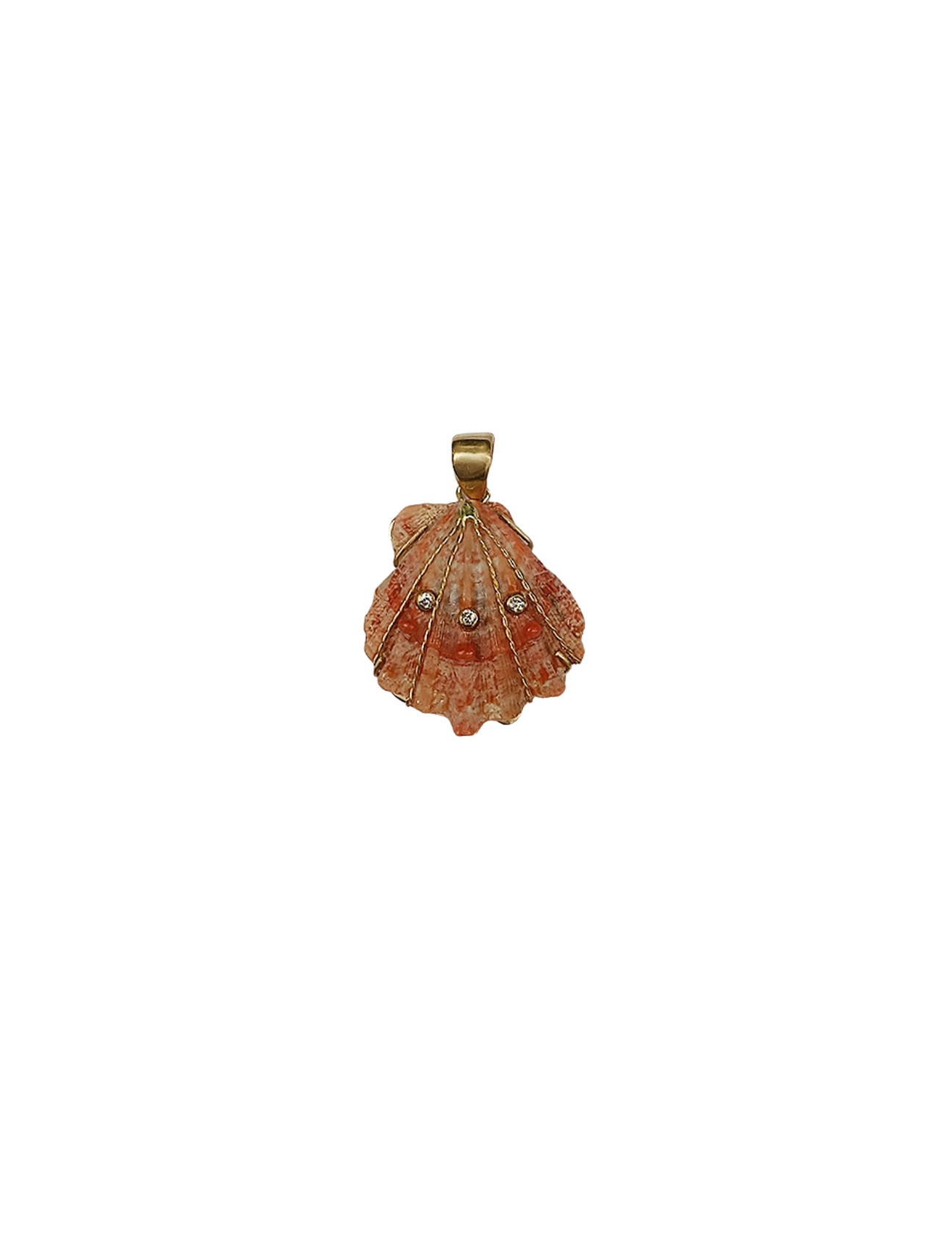 Br342- Pink/Orange Lions Paw – CCWW Designs
