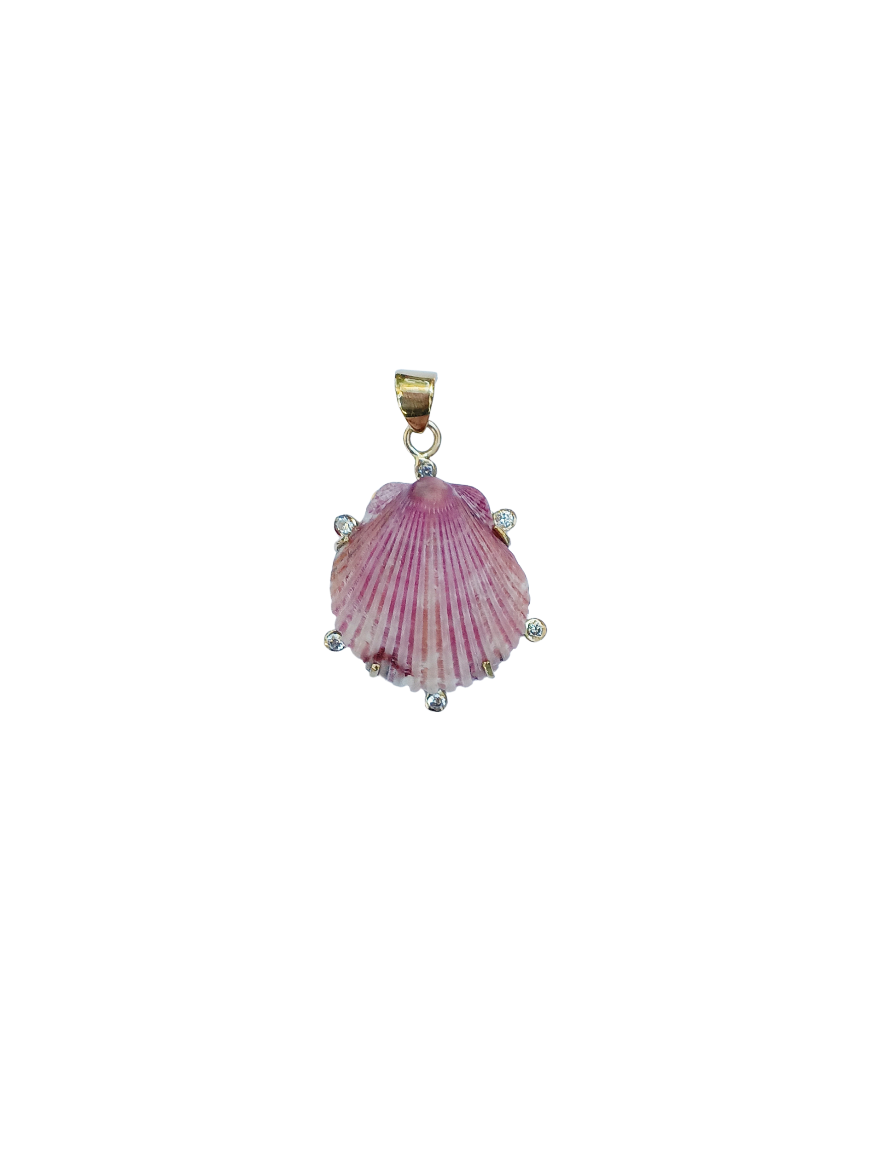 Br418 Purple Diamond Shell CCWW Designs