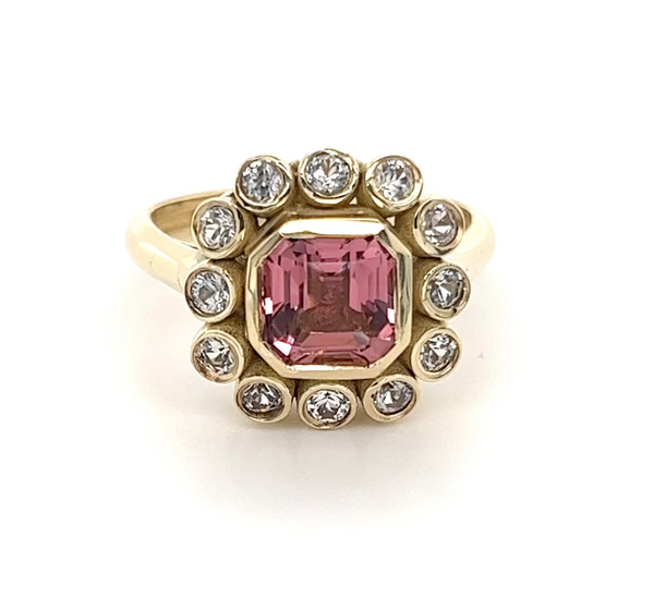 Pink Stone Ring