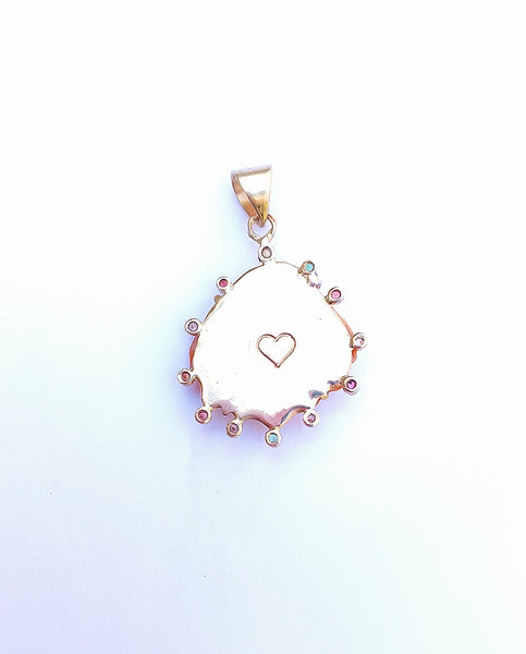 Br497 - Orange Lions Paw Halo